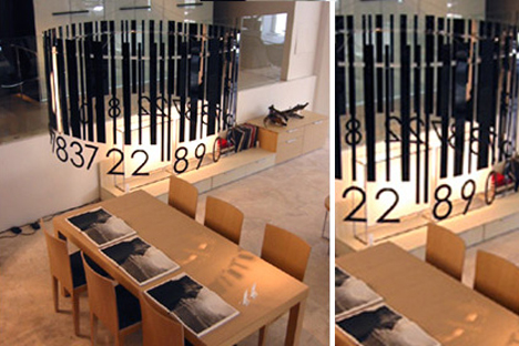 Mã vạch trang trí cho đèn của Super Mobilet